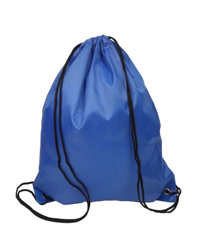 TWINE - Draw String Bag with Leather corner