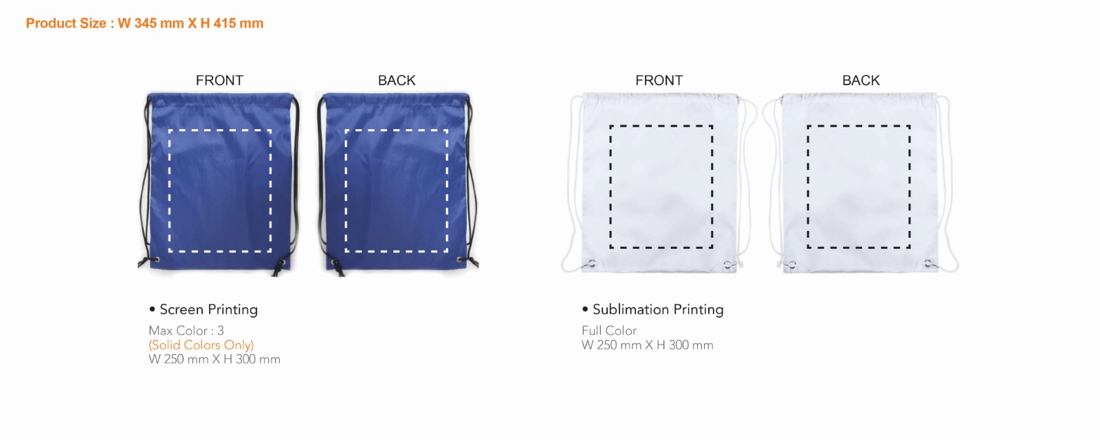 Draw String Bag Customized - Bags for Corporate Gifts